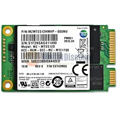 Disque Dur 512 Go SSD mSATA