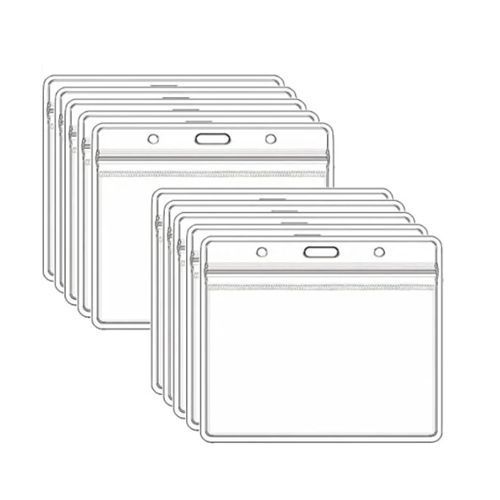 Porte badge transparent Horizontal 