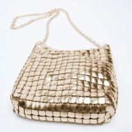 Mini Sac ZARA bandoulière métallique